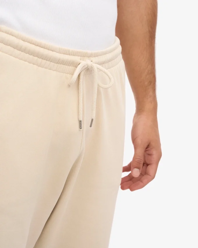 Pantalones de chándal orgánicos - Blanco marfil