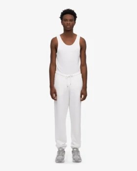Pantalones de chándal orgánicos – Blanco óptico