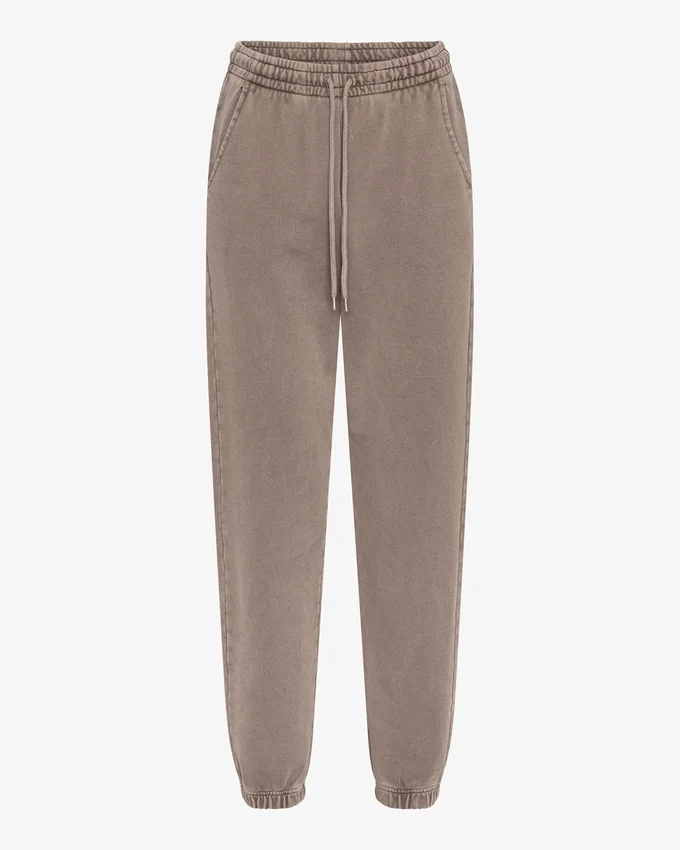 Pantalones de chándal orgánicos - Caqui descolorido