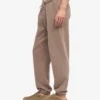 Pantalones de chándal orgánicos - Caqui descolorido