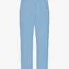 Pantalones de chándal orgánicos de corte recto - Azul mar