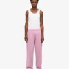 Pantalones de chándal orgánicos de corte recto - Flor de cerezo