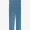 Pantalones de chándal orgánicos de corte recto - Índigo descolorido