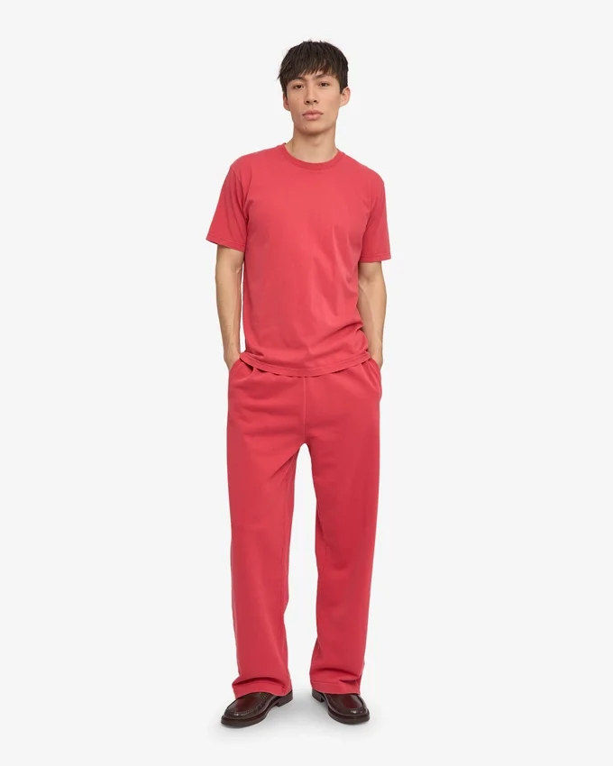 Classic Organic Tee - Rojo descolorido
