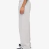 Pantalones de chándal orgánicos de corte recto - Snow Melange