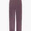 Pantalones de chándal orgánicos de corte recto - Uva descolorida