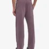 Pantalones de chándal orgánicos de corte recto - Uva descolorida