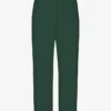 Pantalones de chándal orgánicos de corte recto - Verde esmeralda