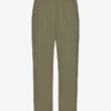 Pantalones de chándal orgánicos de corte recto - Verde oliva apagado