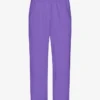 Pantalones de chándal orgánicos de corte recto - Violeta ultra