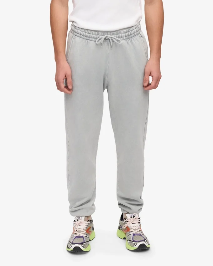 Pantalones de chándal orgánicos - Gris descolorido