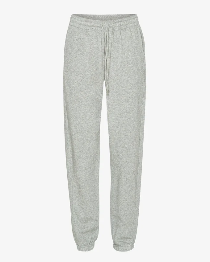 Pantalones de chándal orgánicos - Gris jaspeado