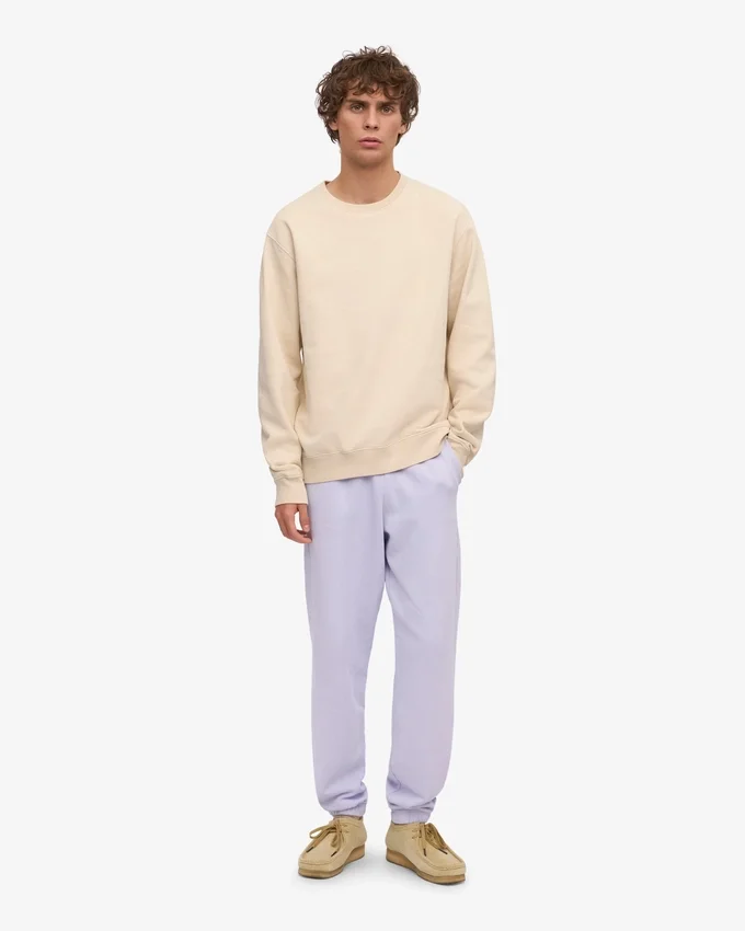 Pantalones de chándal orgánicos - Lavanda suave