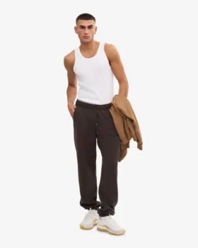 Pantalones de chándal orgánicos – Marrón café