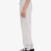 Pantalones de chándal orgánicos - Mezcla de colores nieve