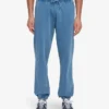 Pantalones de chándal orgánicos - Índigo descolorido