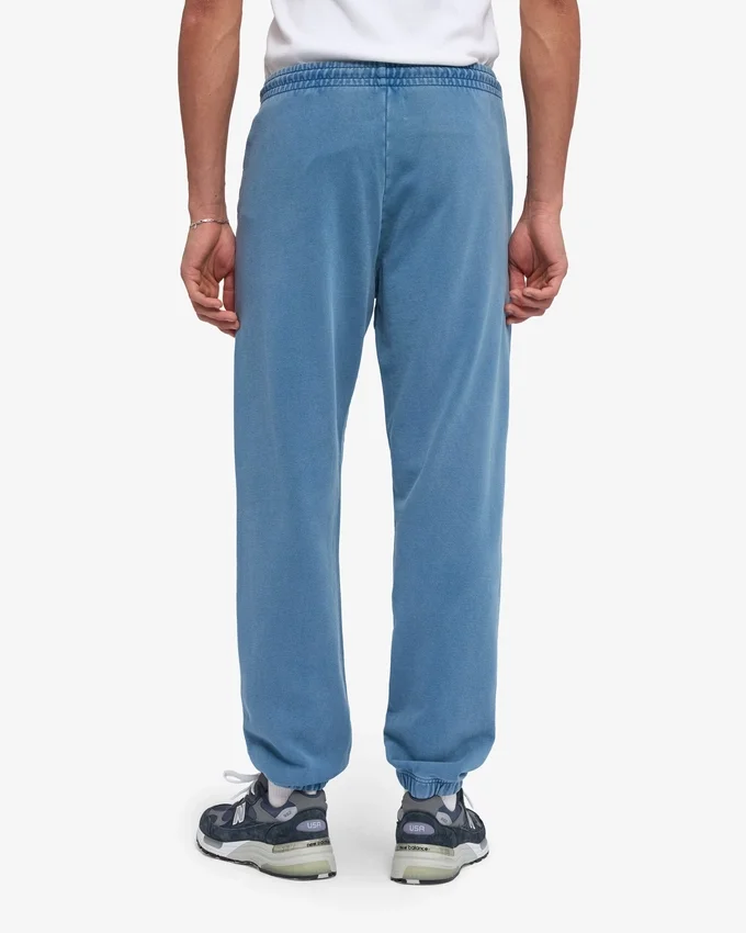 Pantalones de chándal orgánicos - Índigo descolorido