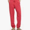 Pantalones de chándal orgánicos - Rojo descolorido