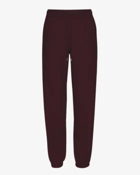 Pantalones de chándal orgánicos - Rojo sangre