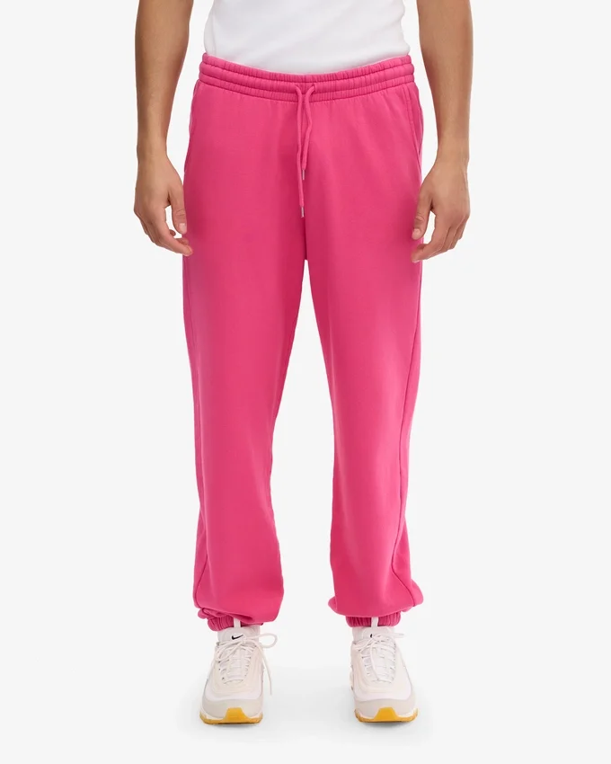 Pantalones de chándal orgánicos - Rosa chicle