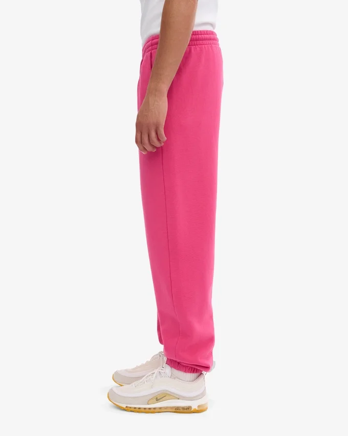 Pantalones de chándal orgánicos - Rosa chicle