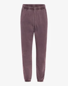 Pantalones de chándal orgánicos - Uva descolorida