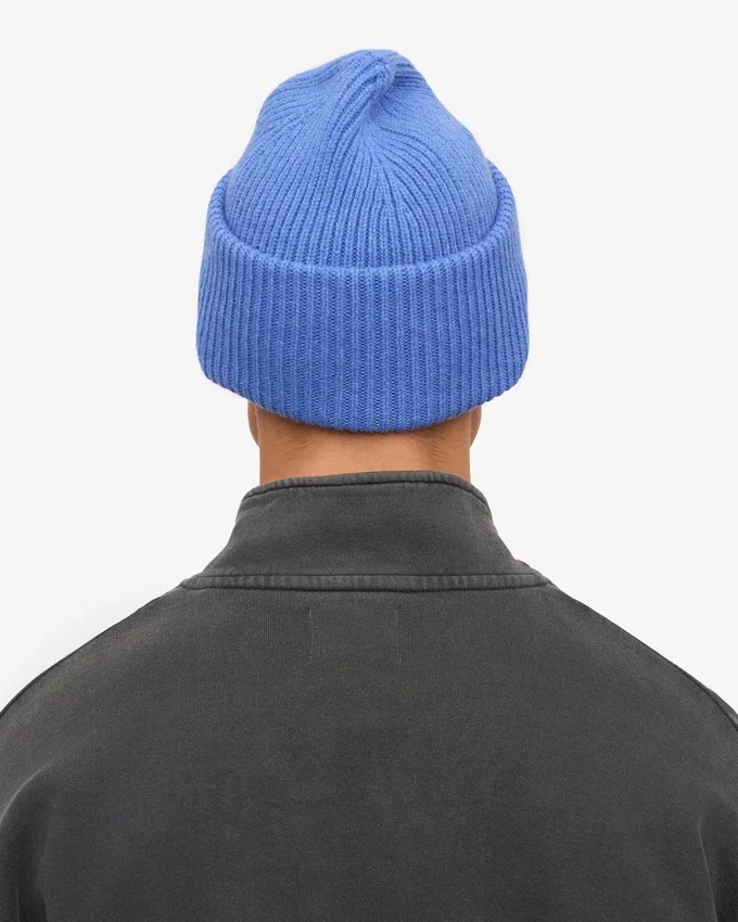Sombrero de lana merina - Azul Pacífico