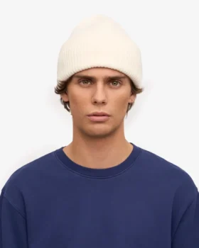 Sombrero de lana merina – Blanco óptico