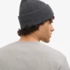 Sombrero de lana merina - Gris lava