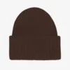 Sombrero de lana merina - Marrón café