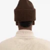 Sombrero de lana merina - Marrón café