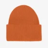 Sombrero de lana merina - Naranja quemado