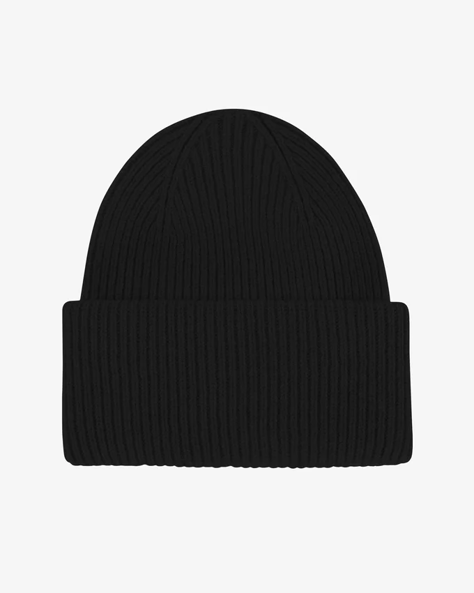 Sombrero de lana merina - Negro intenso