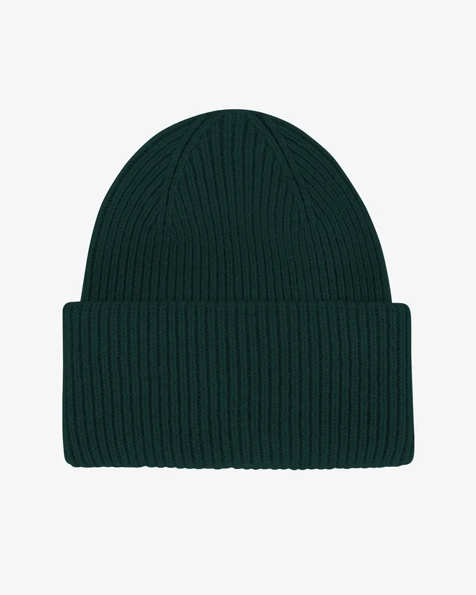 Sombrero de lana merina - Verde esmeralda