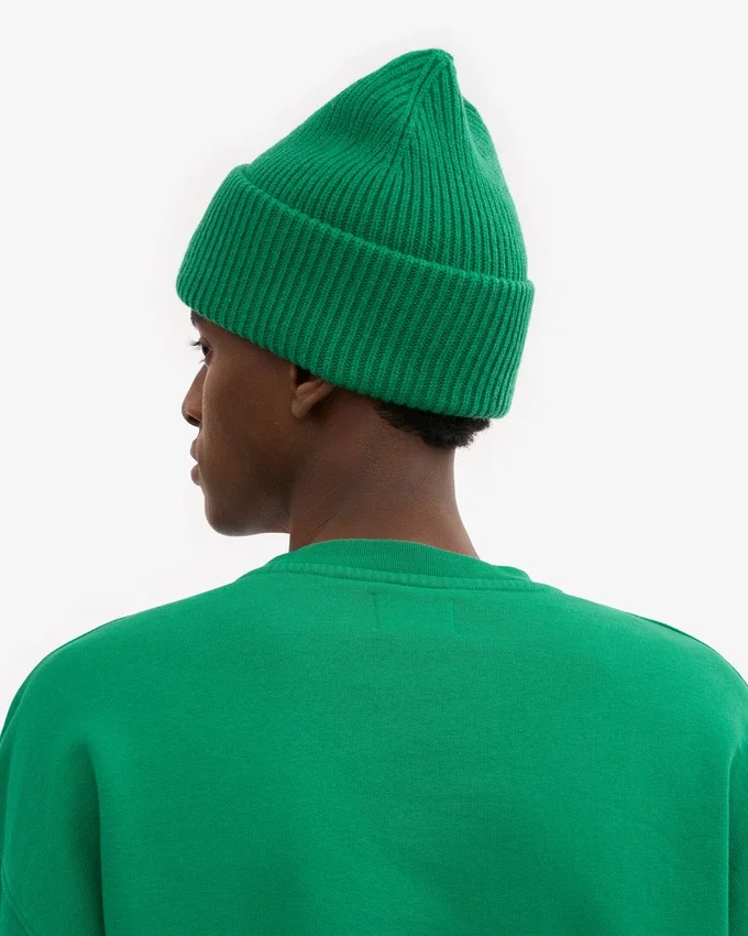 Sombrero de lana merina - Verde Kelly