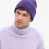 Sombrero de lana merina - Violeta ultravioleta