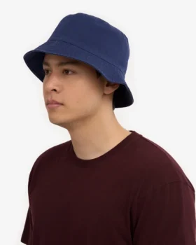 Sombrero de pescador de algodón orgánico – Azul marino