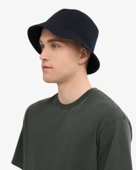 Sombrero de pescador de algodón orgánico – Azul marino