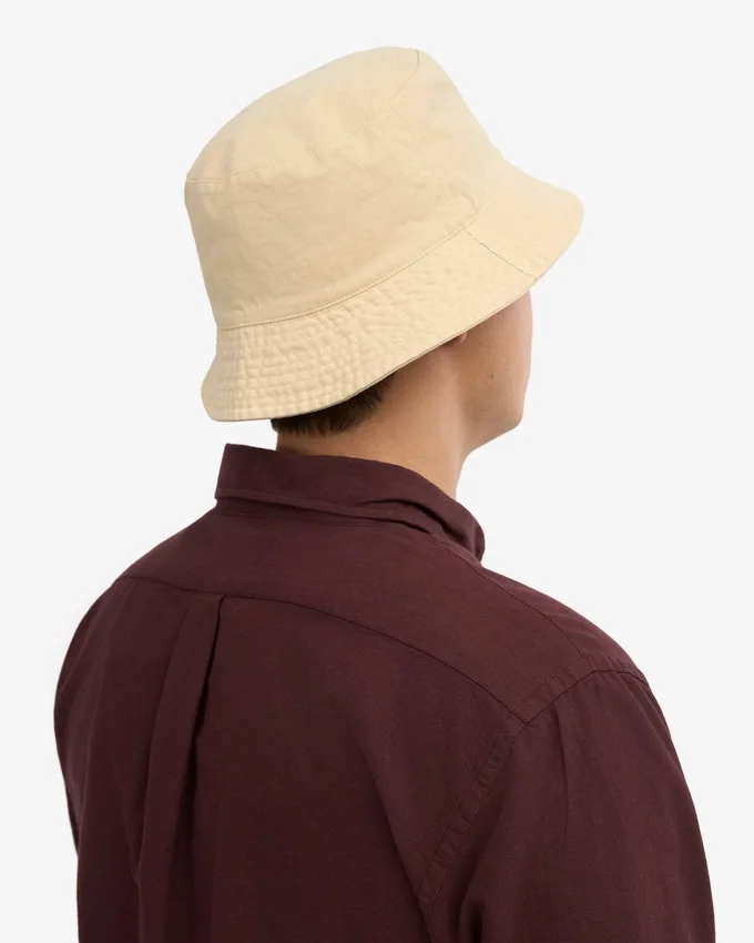 Sombrero de pescador de algodón orgánico - Blanco marfil