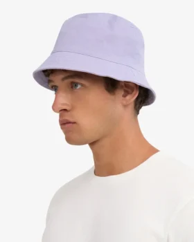 Sombrero de pescador de algodón orgánico – Lavanda suave