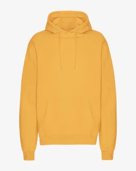 Sudadera con capucha Classic Organic - Amarillo quemado