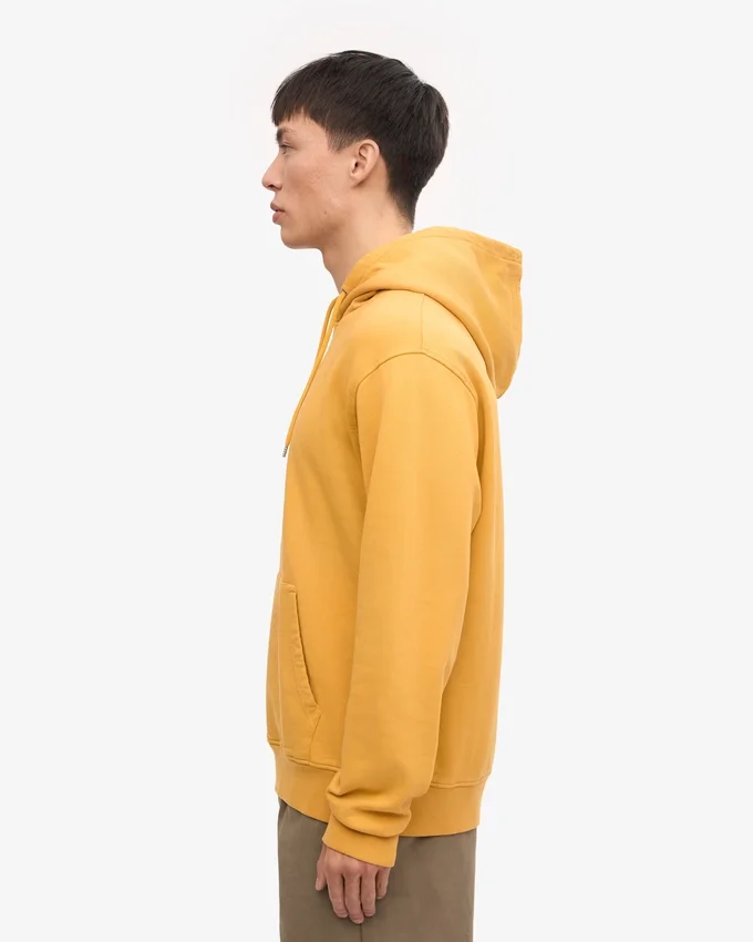 Sudadera con capucha Classic Organic - Amarillo quemado