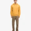 Sudadera con capucha Classic Organic - Amarillo quemado
