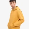 Sudadera con capucha Classic Organic - Amarillo quemado