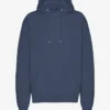 Sudadera con capucha Classic Organic - Azul petróleo