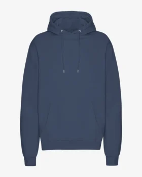 Sudadera con capucha Classic Organic - Azul petróleo