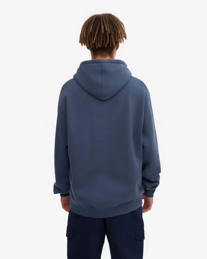 Sudadera con capucha Classic Organic - Azul petróleo