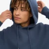 Sudadera con capucha Classic Organic - Azul petróleo