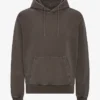 Sudadera con capucha Classic Organic - Barro descolorido
