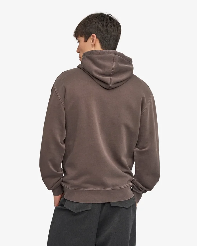 Sudadera con capucha Classic Organic - Barro descolorido